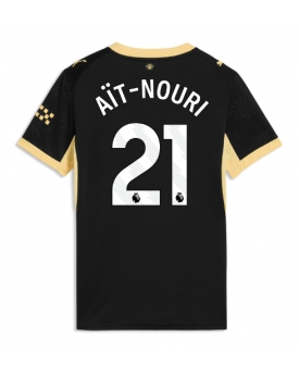 Manchester City Rayan Ait-Nouri #21 Maglia Gara Trasferta Repliche 2026-27 Donna Maniche Corte Manchester City Rayan Ait-Nouri #21 Maglia Gara Trasferta Repliche 2026-27 Donna Maniche Corte